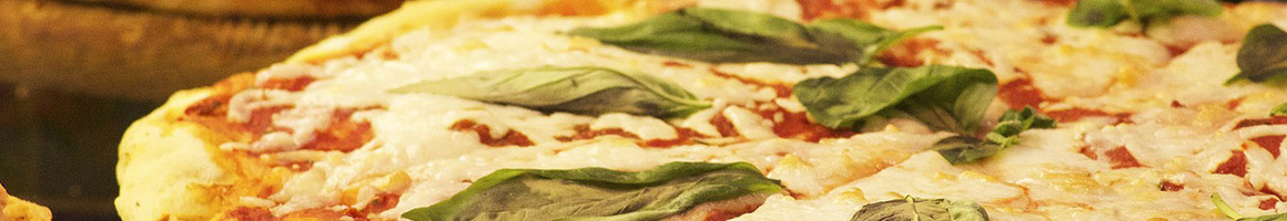Eating Italian Pizza at Pasqualino's Italian Restaurant restaurant in Penn Hills, PA.